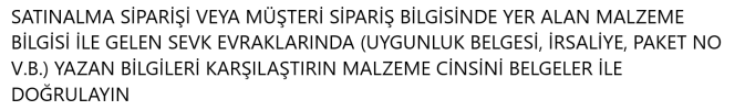 Malzeme Cinsi Doğrulama Bilgisi.png